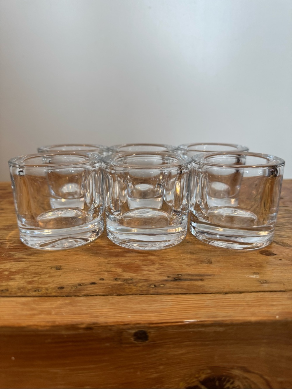 Vintage 80s Kiri by Heikki Orvola Marimekko + Iittala votive candle holders x 6 - Picture 2 of 5